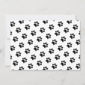 My Humans Getting Married Dog Photo 結婚's セーブザデート (裏面)