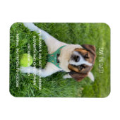 My Human's Getting Married Photo Save the Date マグネット (横)