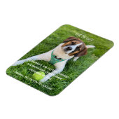 My Human's Getting Married Photo Save the Date マグネット (左側)