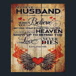 My Husband Birthday Gift | Letter For Husband | ポスター<br><div class="desc">It's a personalized perfect gift for him, your dad, your husband, your boyfriend. It's ideal gifts for all seasons. These products are great for a picnic at the park, snuggling, relaxing on the sofa, wall decoration for home or as a stylish bedspread. Festival gift; Holiday gift St, Mother's Day, Father's...</div>