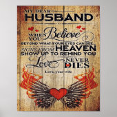 My Husband Birthday Gift | Letter For Husband | ポスター (正面)