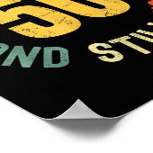 My Husband Is 50 And Still Hot Funny Quote 50th Bi ポスター (角)