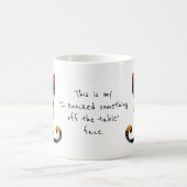 My "I Knocked Something off the Table" Face Cat コーヒーマグカップ (中央)