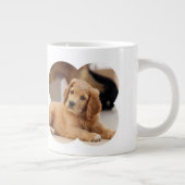 My Ideal Pet – Puppy Love Design ジャンボコーヒーマグカップ (右)