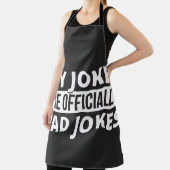 my jokes are dad jokes エプロン (インサイチュ)