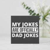 my jokes are dad jokes 招待状 (スタンド正面)