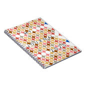 MY JOURNAL 2025 journal with simple graphic shapes ノートブック (右側)