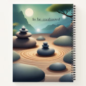 My Journey Zen インスパイア Journalスパイラルノート ノートブック (裏面)