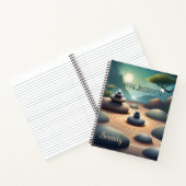 My Journey Zen インスパイア Journalスパイラルノート ノートブック (内部)