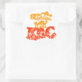 My KaC吸ステッカー（6枚） ラウンドシール (バッグ)