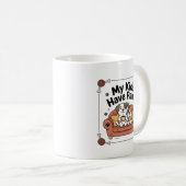 My Kids Have Paws Mug | Funny Pet Parent Gift コーヒーマグカップ (正面右)