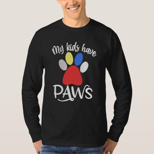My Kids Have Paws Tシャツ (正面)