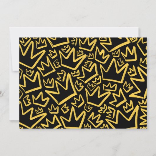 My King Fanteers Day Photoのあなたはかわいい カード (裏面)