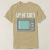 My Kitchen Microwave Microwave Cooking Tシャツ (デザイン正面)