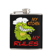 My Kitchen My Rules, Aligator Chef, Black フラスク (正面)