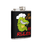 My Kitchen My Rules, Aligator Chef, Black フラスク (右)