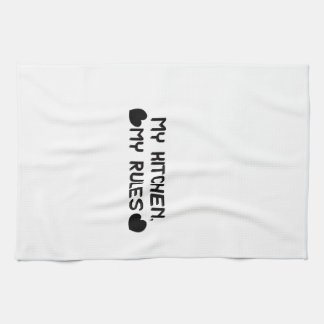 My Kitchen My Rules Funny Kitchen Towel キッチンタオル