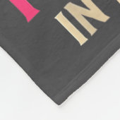 My Knight In Machinist Wife Girlfriend Funny Anniv フリースブランケット (角)