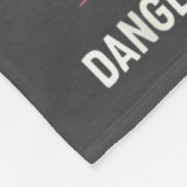 My Knight In Machinist Wife Girlfriend Funny Anniv フリースブランケット (角)