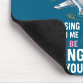 My Knight In Machinist Wife Girlfriend Funny Anniv マウスパッド (コーナー)