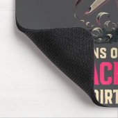 My Knight In Machinist Wife Girlfriend Funny Anniv マウスパッド (コーナー)