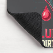 My Knight In Shining Funny Plumber Wife Women Girl マウスパッド (コーナー)