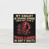 My Knight In Shining Funny Tower Climber Wife Wome カード (正面)