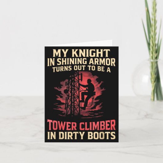 My Knight In Shining Funny Tower Climber Wife Wome カード (正面)