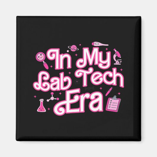 My Lab Tech Era Medical Laboratory マグネット (正面)
