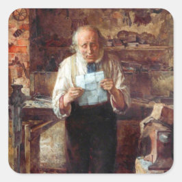 My Ladからのニュース(James Campbell) スクエアシール