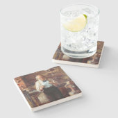 My Ladからのニュース(James Campbell) ストーンコースター (横)