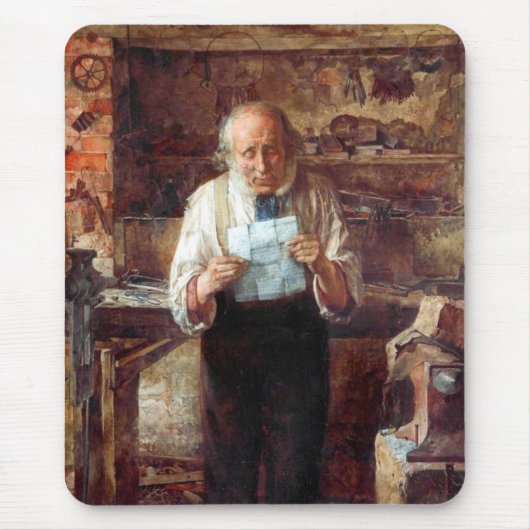 My Ladからのニュース(James Campbell) マウスパッド (正面)