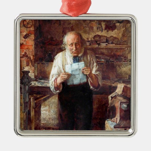 My Ladからのニュース(James Campbell) メタルオーナメント (正面)