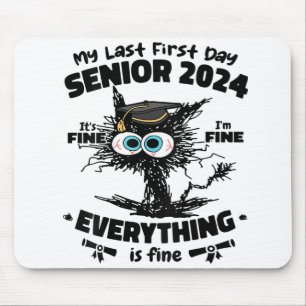 My Last First Day Senior 2024私はB素晴らしだ素晴らし マウスパッド