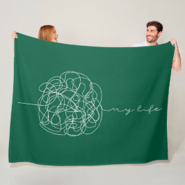 My Life フリースブランケット