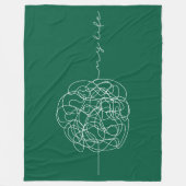 My Life フリースブランケット (正面)