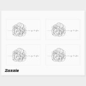 My Life 長方形シール (シート)