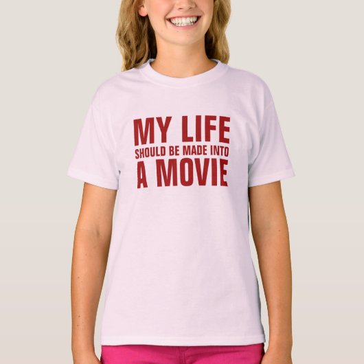 MY LIFE, A MOVIE Shirts & Jackets Tシャツ (正面)