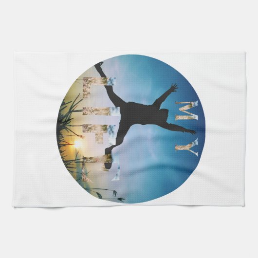 My Life – Inspirational Nature Design Apron キッチンタオル (横)