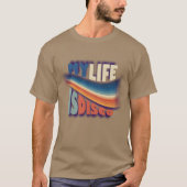 My Life Is Disco girl Tシャツ (正面)