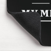 My Life Is My Message – Minimal Statement Typo マウスパッド (コーナー)