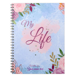 My Life-Spiral Photo Notebook ノートブック