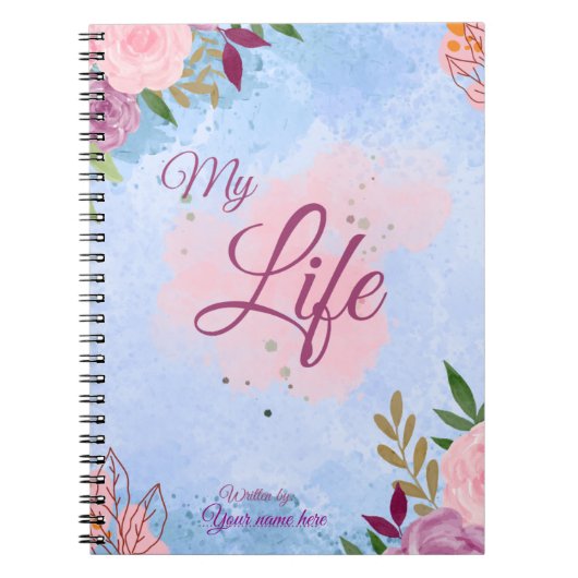 My Life-Spiral Photo Notebook ノートブック (正面)