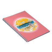 MY LIFE Surf Girl Notebookが好き ノートブック (右側)