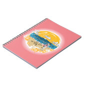 MY LIFE Surf Girl Notebookが好き ノートブック (左側)