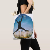 My Life Tote Bag – Inspirational Nature Design トートバッグ (クローズアップ)