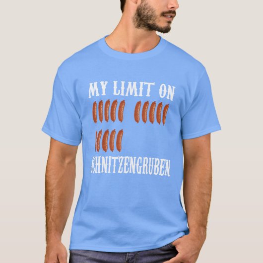 My Limit On Schnitzengruben boy Tシャツ (正面)