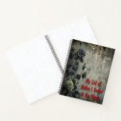 My List of Bodies Gothic Spiral Notebook ノートブック (内部)