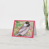 My Little Chickadee  カード (正面)