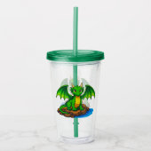 My little dragon アクリルタンブラー (正面)